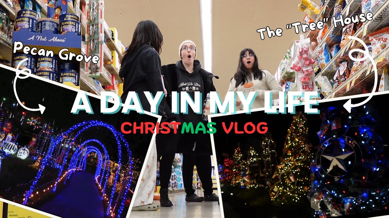 a day in my life | Pecan Grove Christmas Lights
