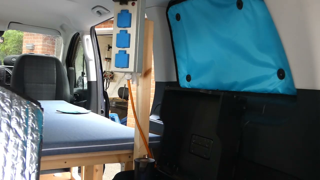 Mercedes-Benz Vito W447 Camper Van Conversion Step 5: Fitting Black Out Blinds & Insulation