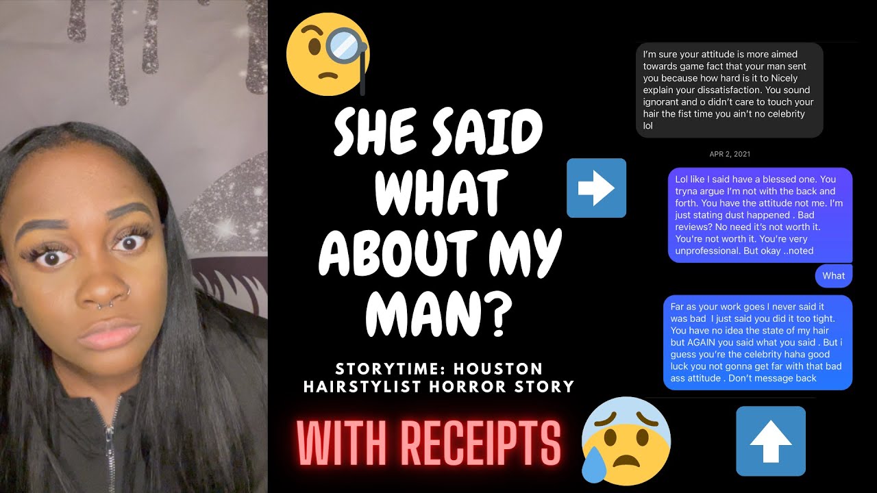 HOUSTON HAIRSTYLIST HORROR STORY + RECEIPTS