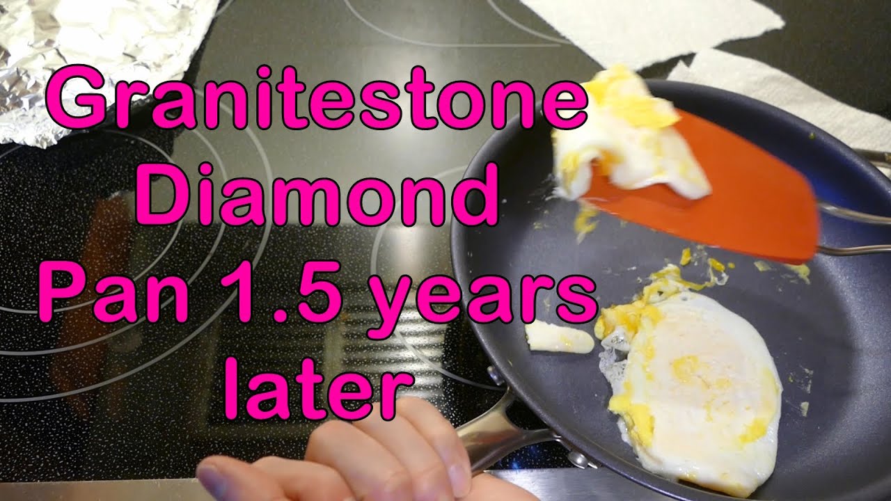 Granitestone Diamond Pan 1.5 years later