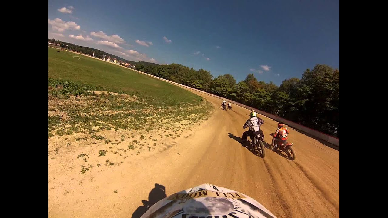 Hanson Schruf Go pro flat track  Marianske Lazne 2.heat