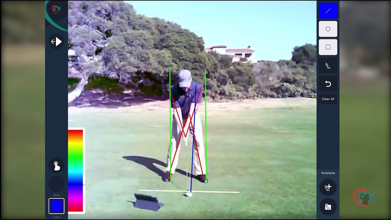 Patrick Parrish LiveView Golf Instruction Part 1 (Setup and Impact)