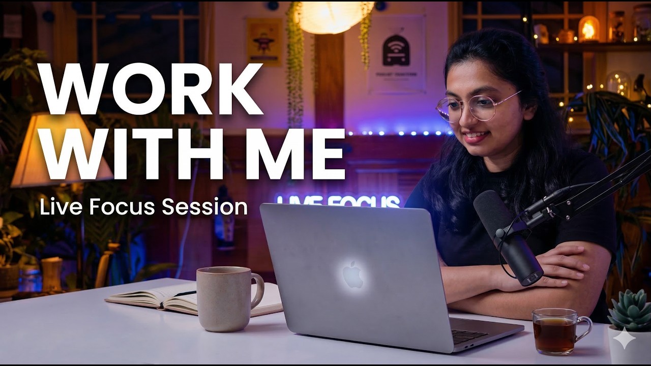 🔴LIVE | Work with me 💻 | Music & Relaxing | Focus