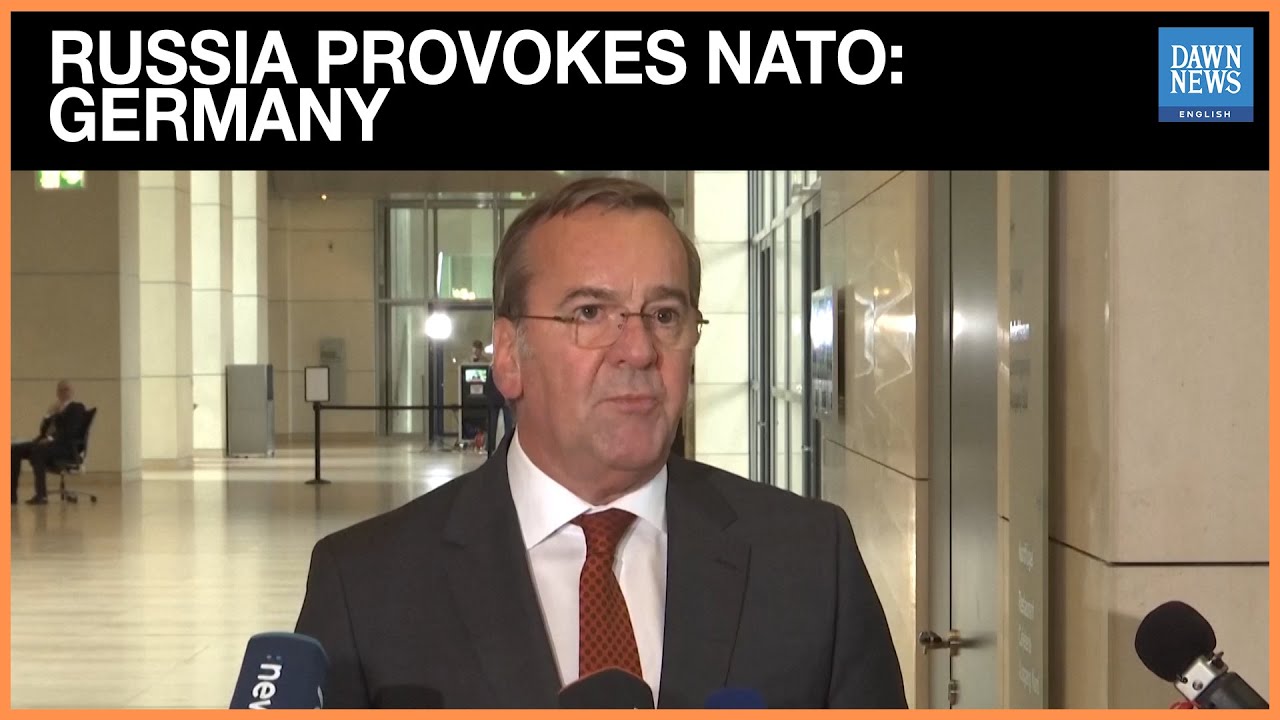 Russia's Airspace Breach a Deliberate NATO Provocation: German Minister | Dawn News English