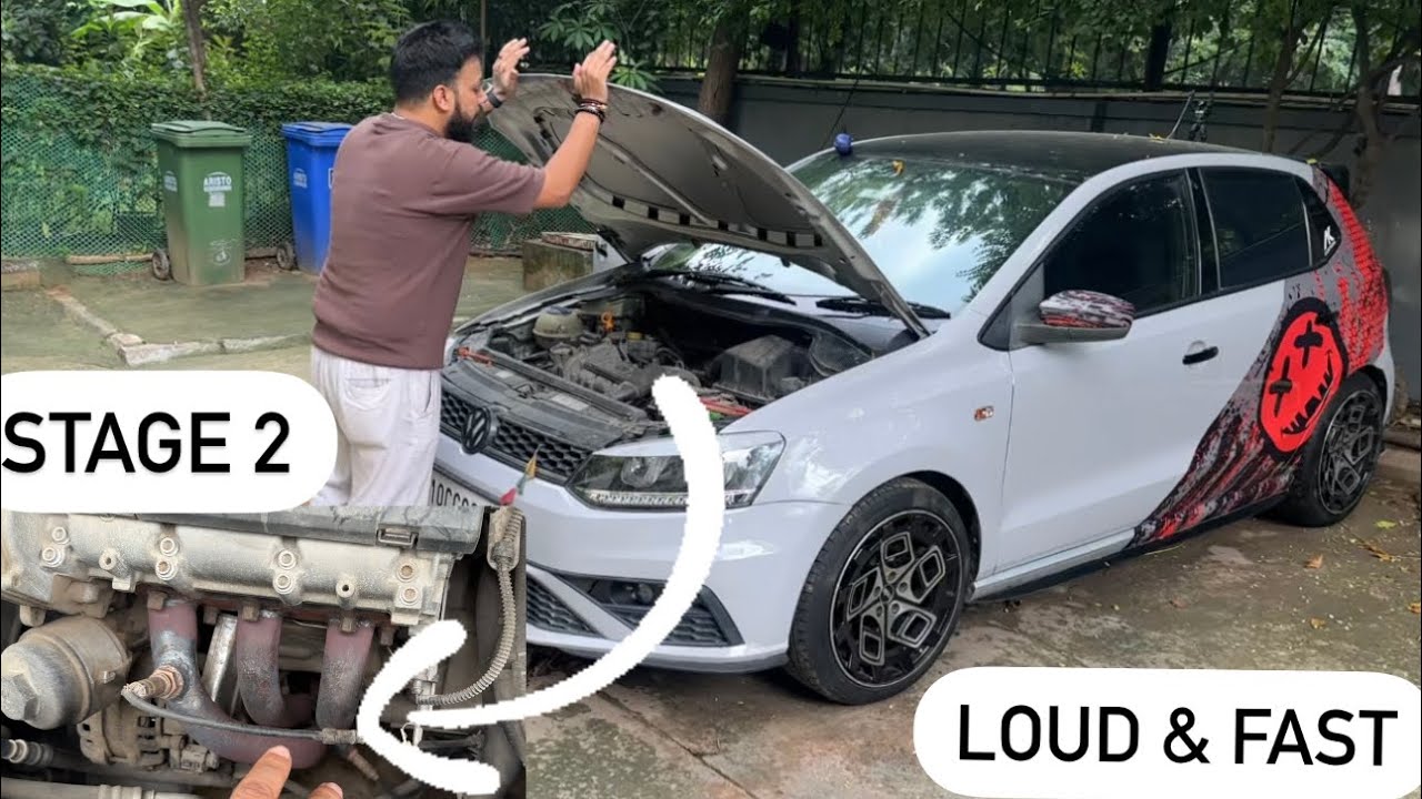 Pops & Bangs 🔥: My Polo Got Stage 2 ECU Re-Map 🚗💨 | Volkswagen Polo Modified | Loudest Polo Exhaust