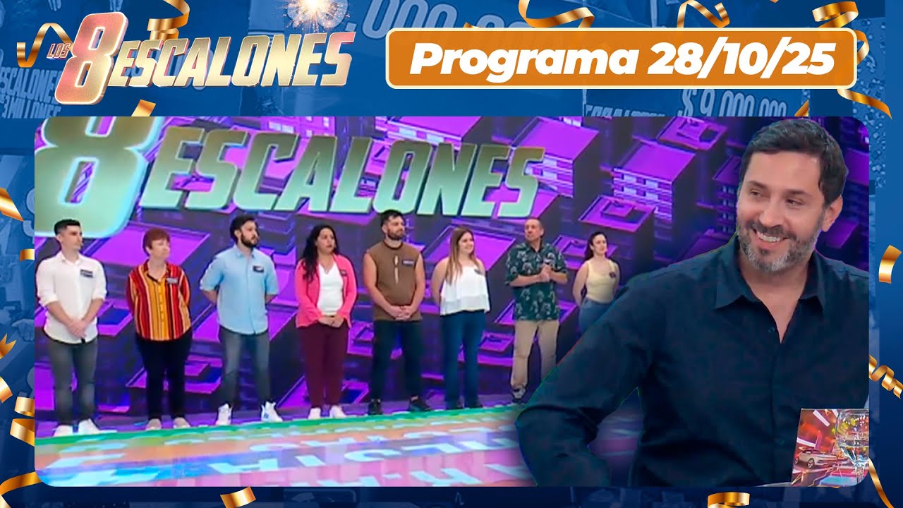 Los 8 escalones de los 2 millones - Programa 28/10/25 - INVITADO: SEBASTIÁN 