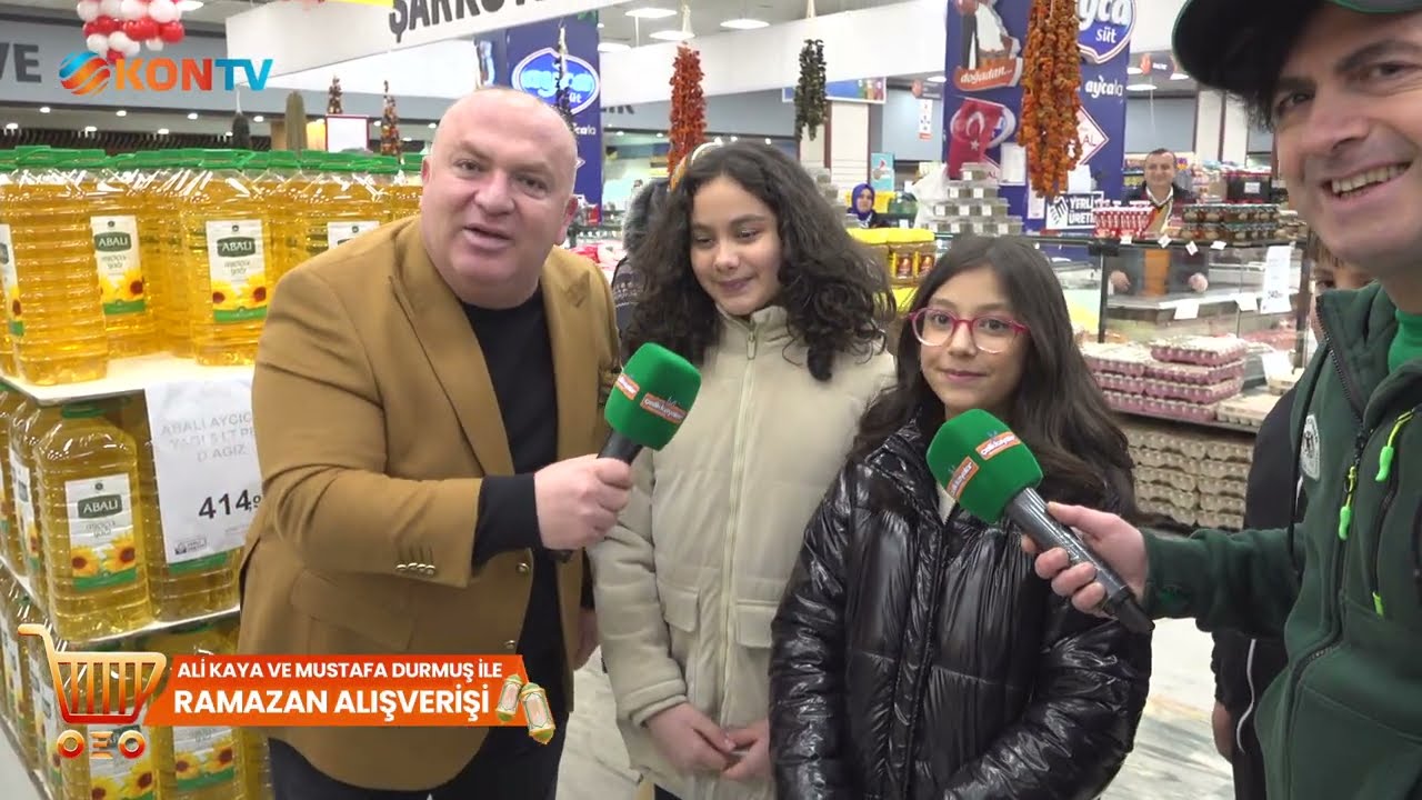 ALİ KAYA ve MUSTAFA DURMUŞ İLE RAMAZAN ALIŞVERİŞİ  09  27 ŞUBAT 2026