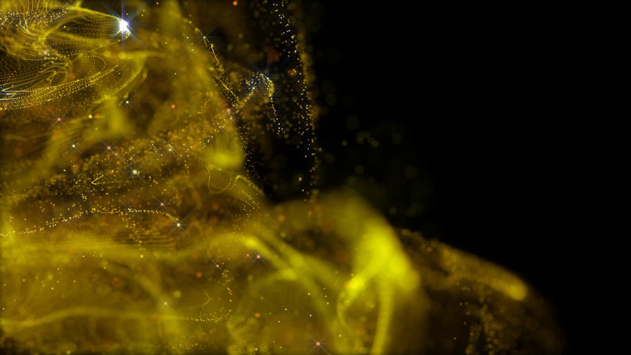 Golden Glitter sparkling background video | golden particles background hd | Royalty Free Footage