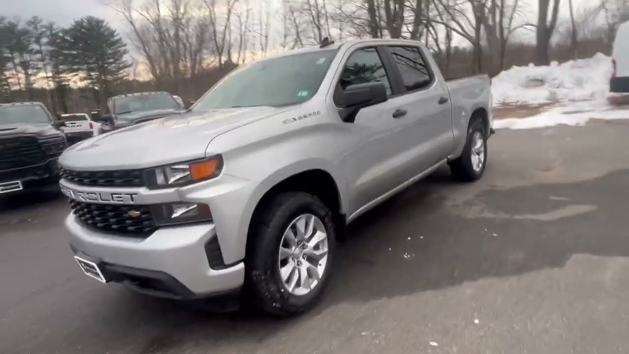 Chevrolet Silverado 1500 Custom 4WD 2020 года выпуска, T052-1