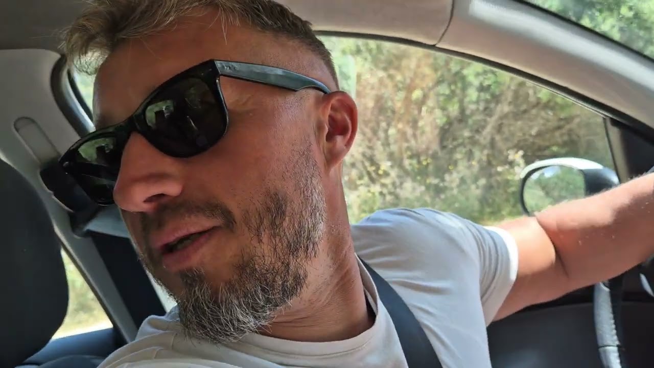Humor nam dopisuje - dojazd do Punta Molentis plaża Villasimius