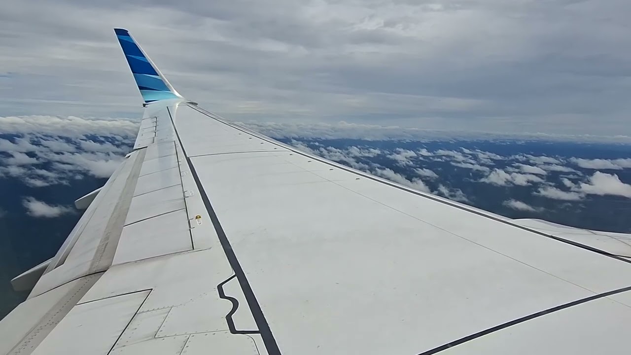 Landing di Palangkaraya Garuda Indonesia GA554 17Sep25.