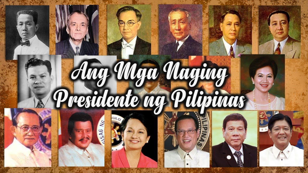 Ang mga Naging Presidente ng Pilipinas/ President of the Philippines