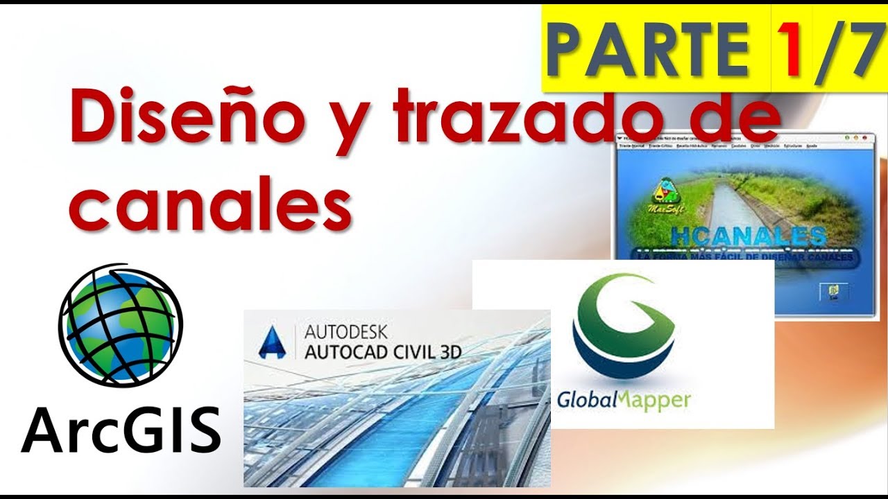 Diseño y trazado de canales - PARTE 1