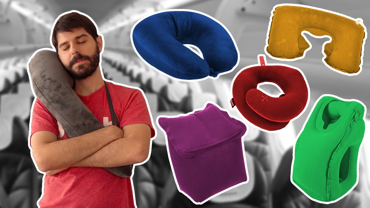 Cuál es la mejor ALMOHADA para viajar en AVIÓN? - Reseñas de medio pelo