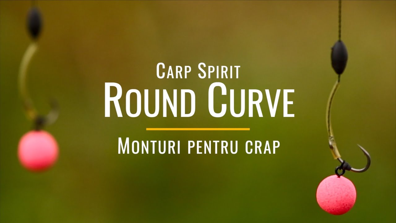 Carp Spirit Round Curve - monturi pentru crap
