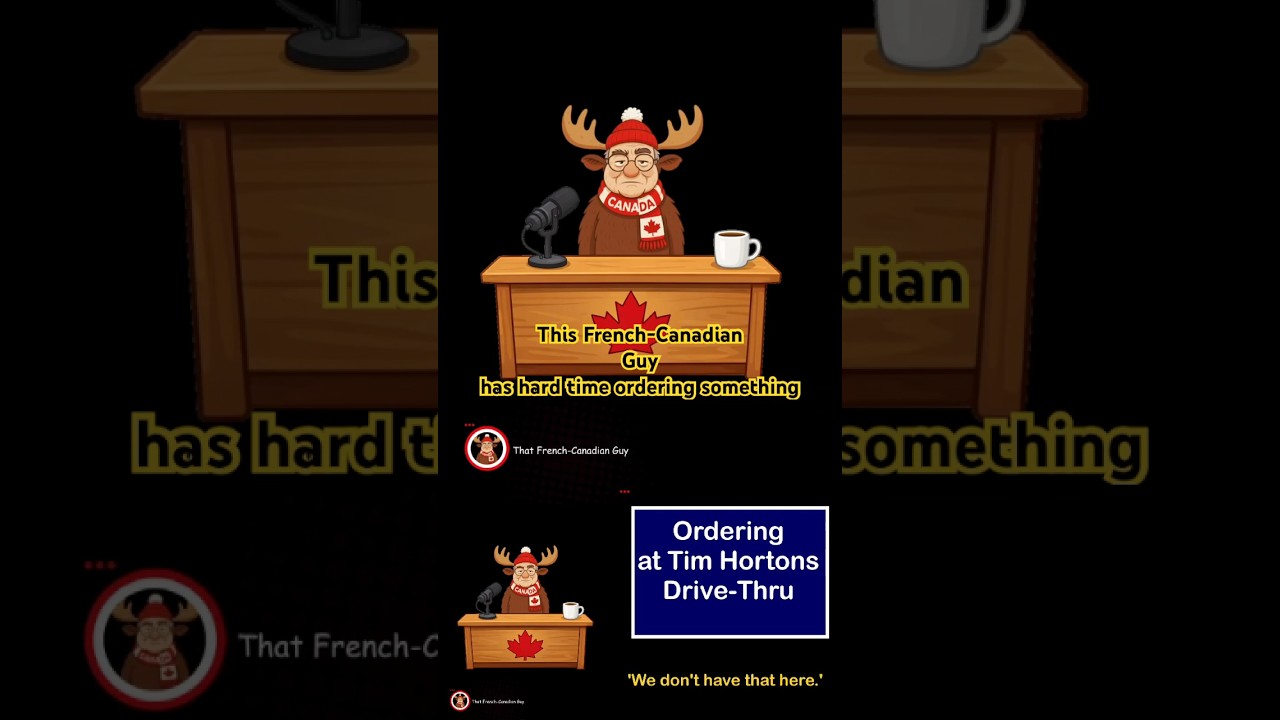 That French-Canadian Guy | The Challenge of Doing the TH Sound when Ordering Something!