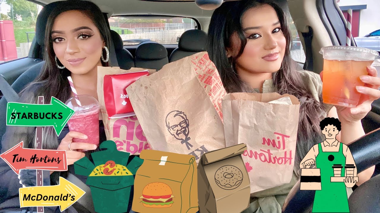 GOING THROUGH EVERY UK DRIVE THRU IN ONE DAY | AUTUMN EDITION *we struggled*