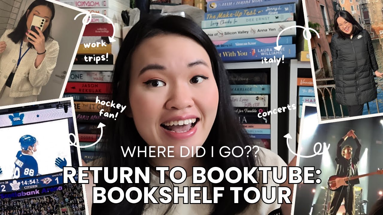 My Return to Booktube: Bookshelf Tour