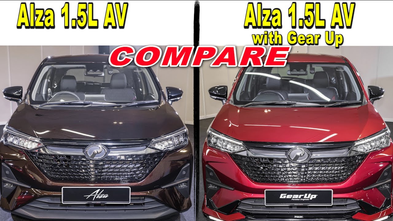 2022 New Alza with Gear Up Compare