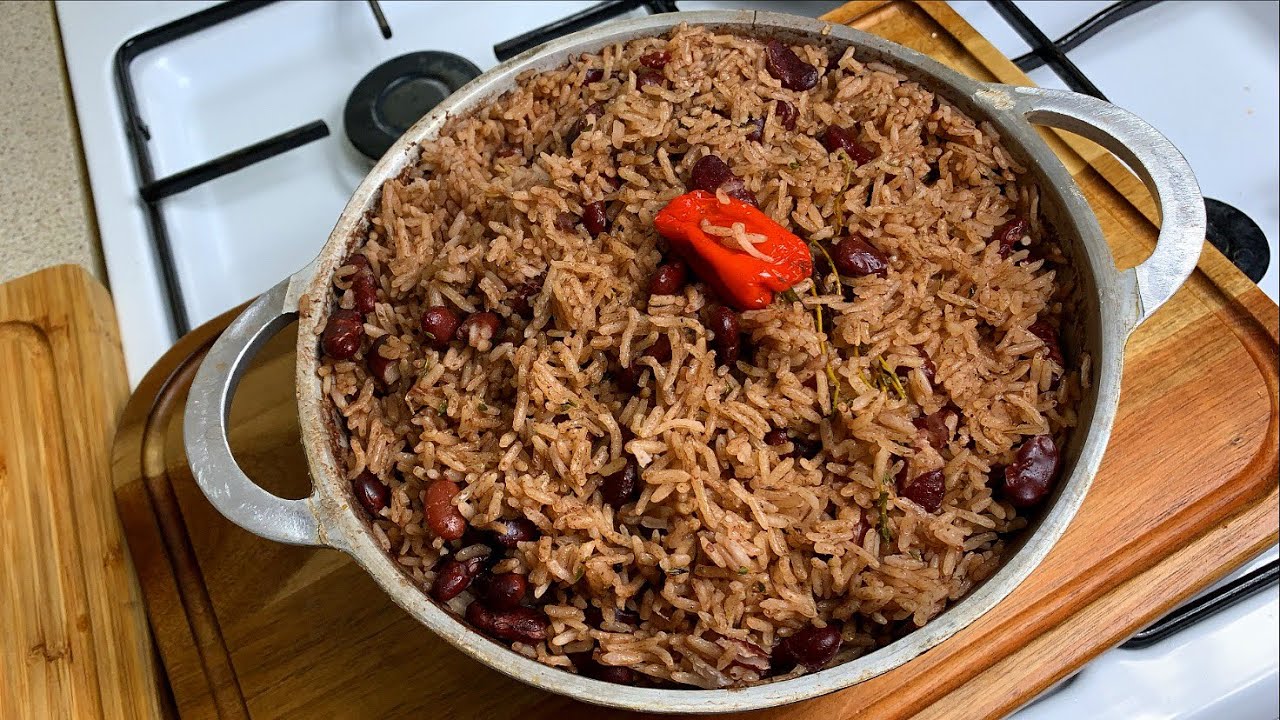 КАК ПРИГОТОВИТЬ РИС И ГОРОХ || КАРИБСКИЙ РИС И ГОРОХ || КУХНЯ ТЕРРИ-ЭНН