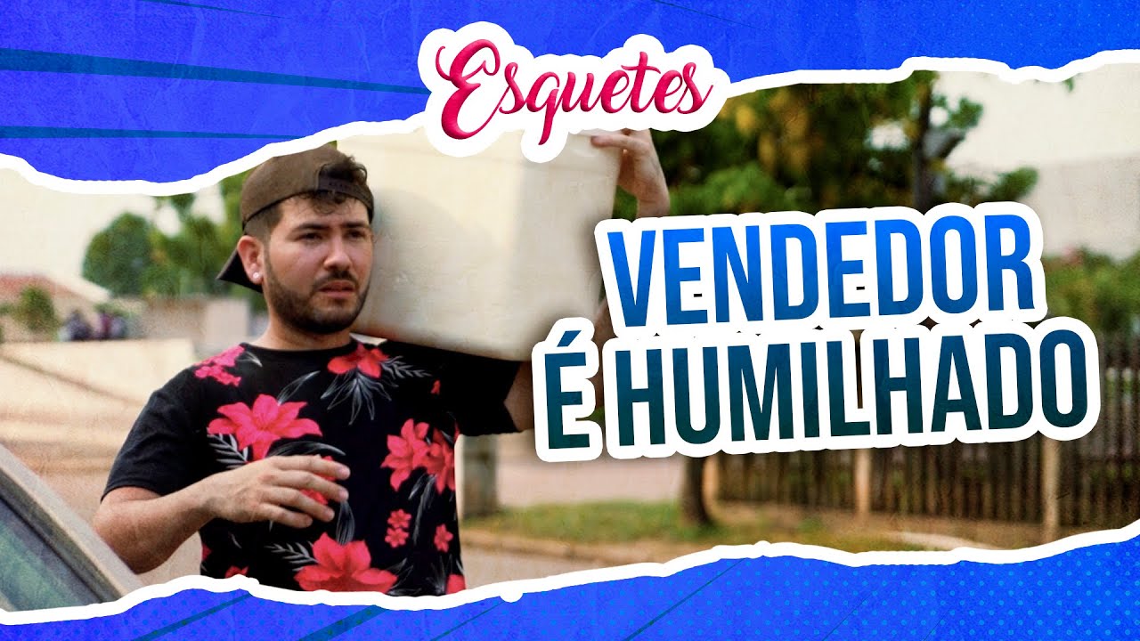VENDEDOR AMBULANTE É HUMILHADO PELOS QUE SE DIZIAM AMIGOS