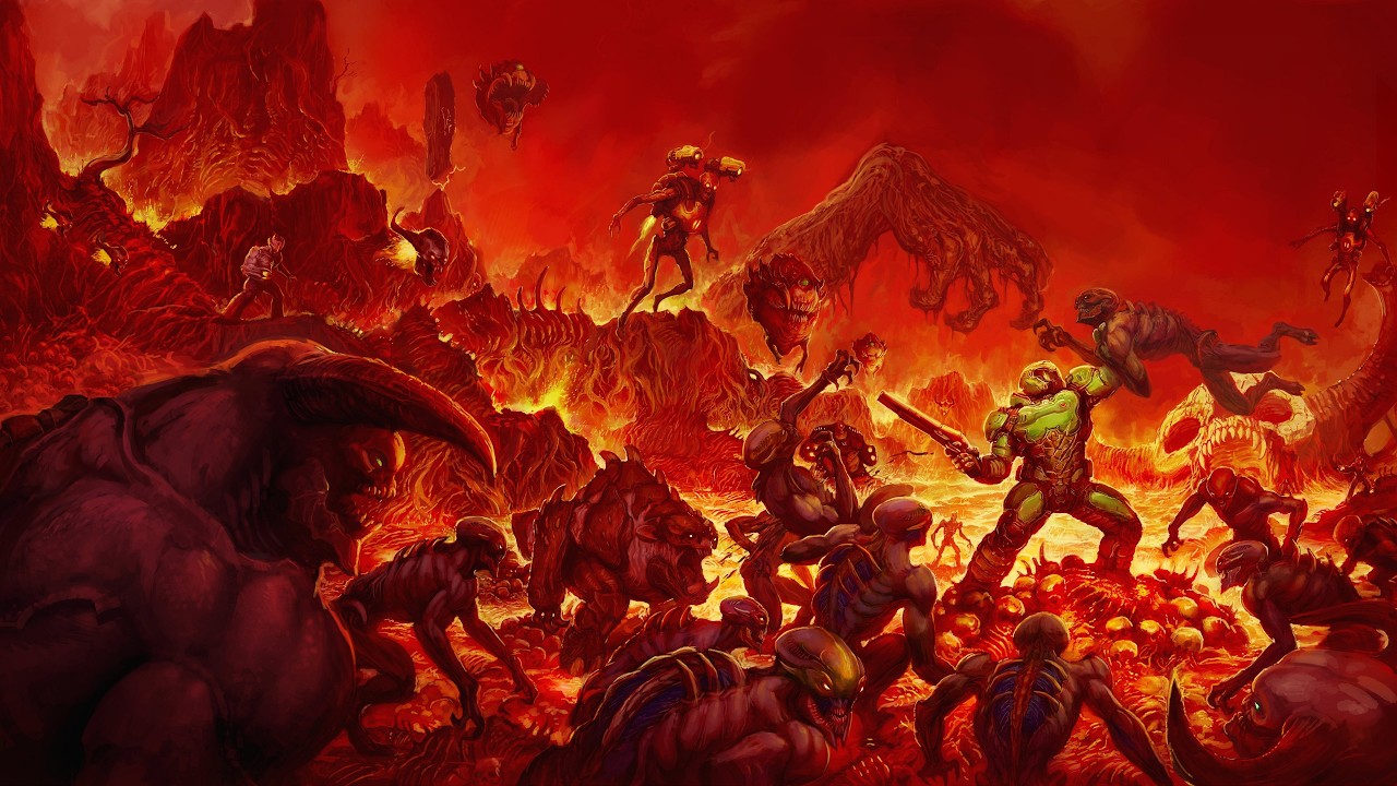 DOOM (2016) | Casual Stroll through Hell [Nightmare]