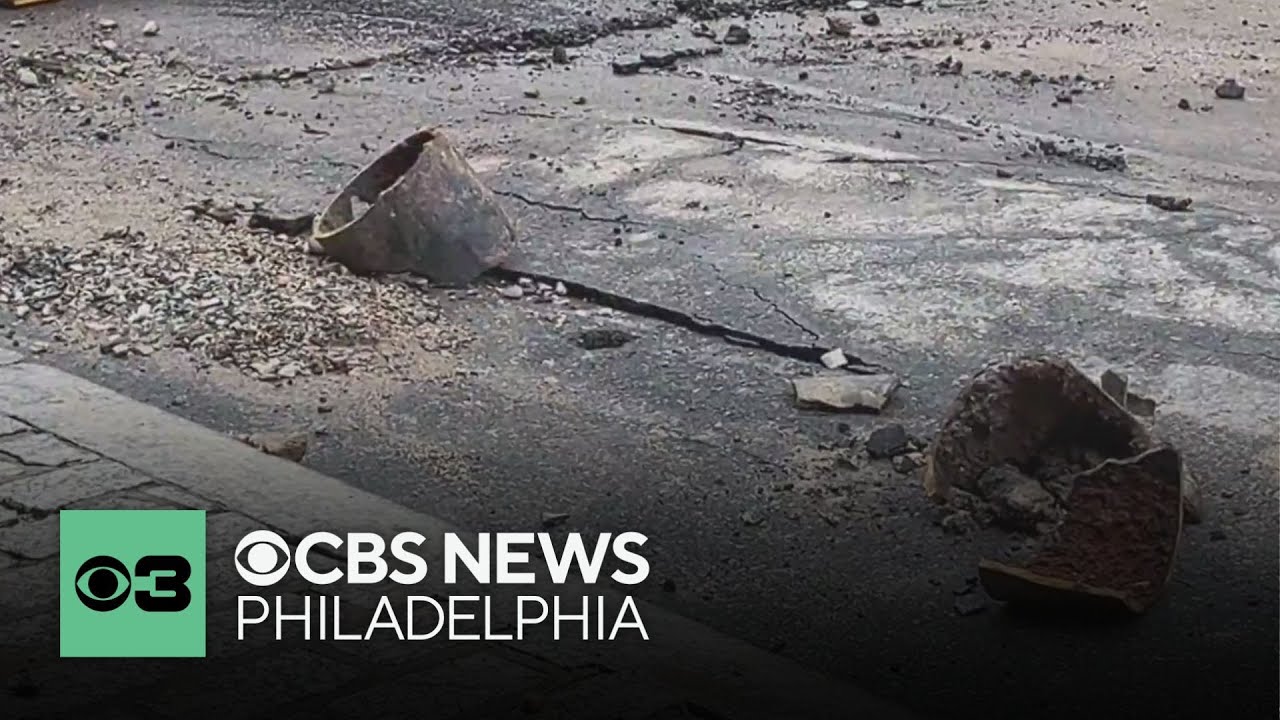 Water main break shuts down Spruce Street near HUP