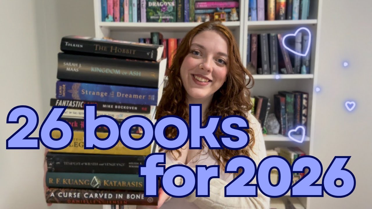 26 books I want to read in 2026 🦋 | yearly tbr