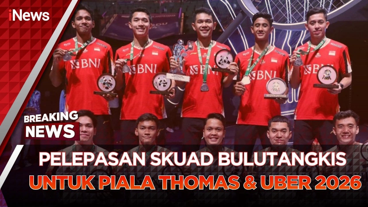 🔴BREAKING NEWS | PELEPASAN TIMNAS UNTUK PIALA THOMAS DAN UBER 2026 (15/04)