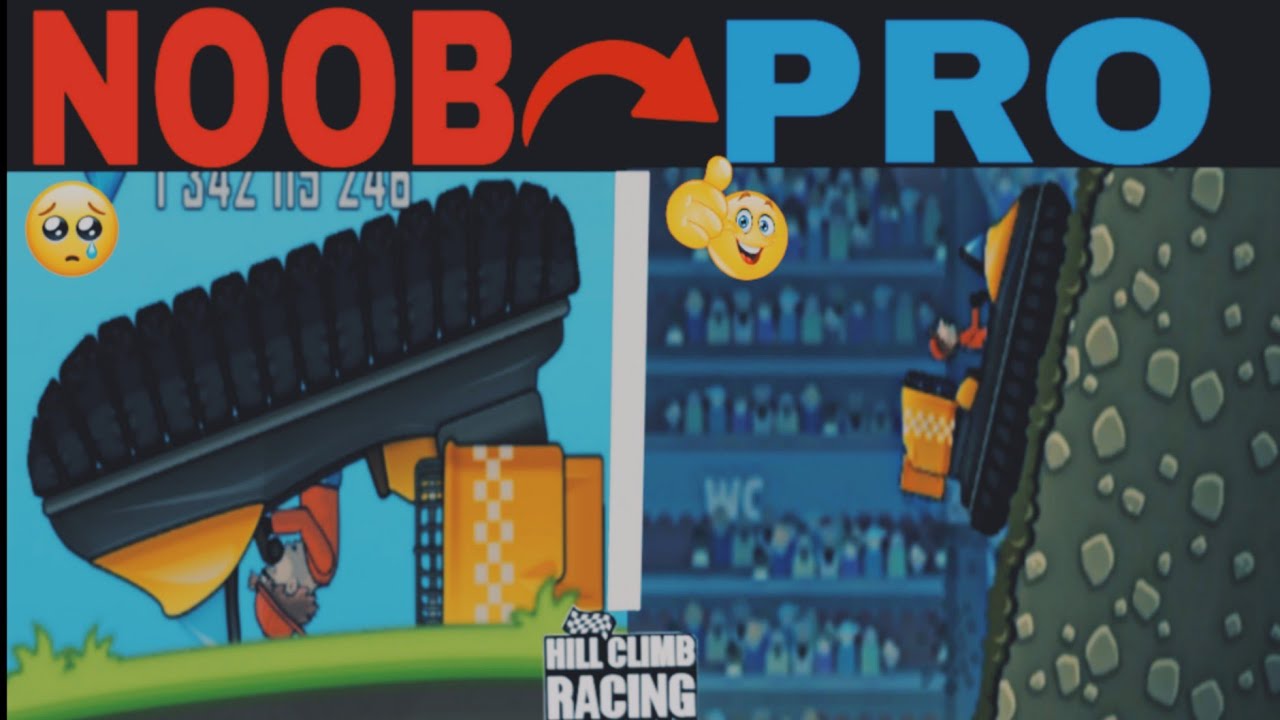 Handcroft Vehicle Noob🥲 To Pro💀Hill climb racing game || K yt ||