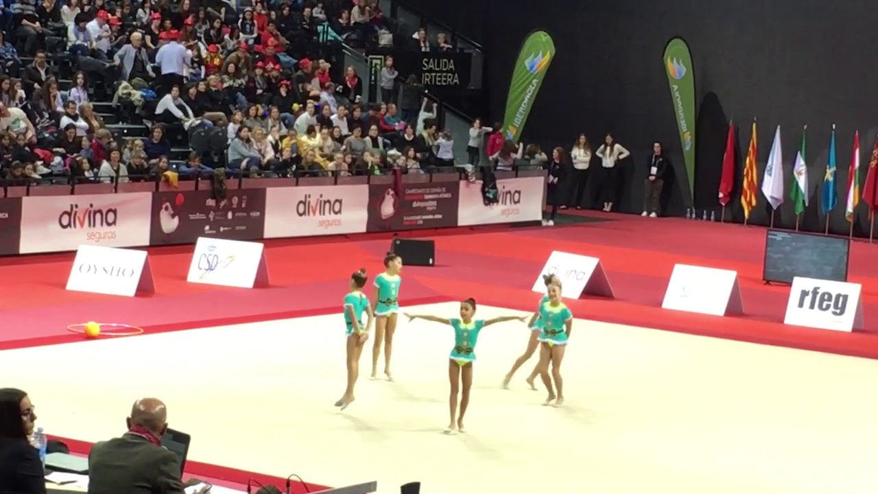 Benjamín Absoluto Club Gimnasia Rítmica Dos Hermanas