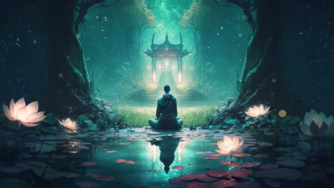 Third Eye Activation Meditation -  Connecting with Nature for Mindfulness -Ambient Music