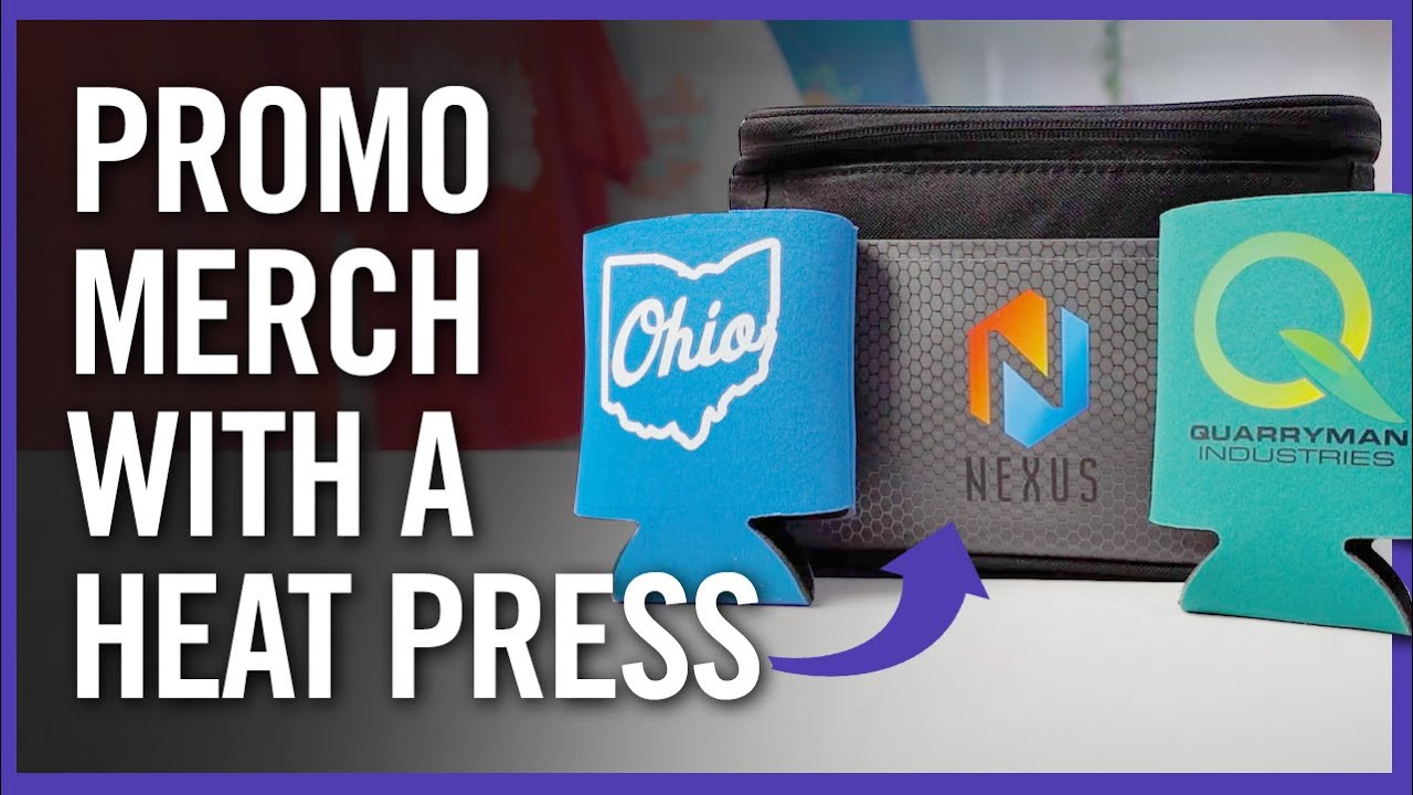 How to Print Koozies & Coolers with Your Heat Press | DIY Promotional Merch