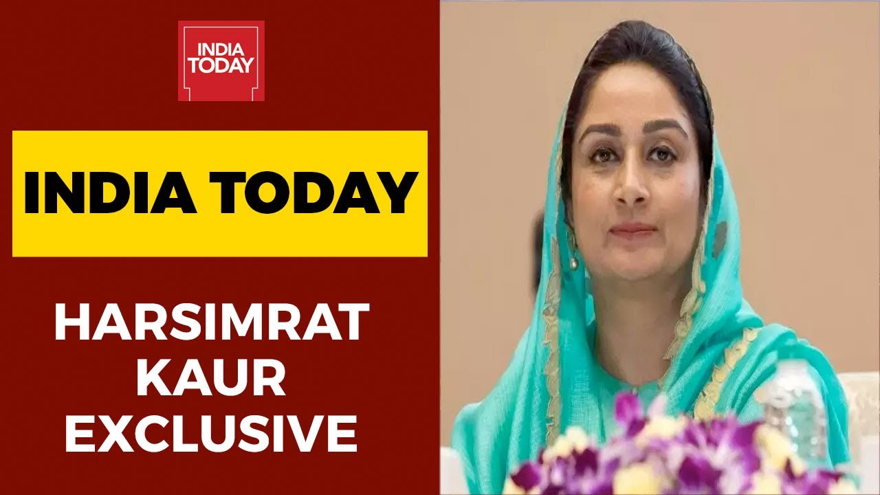 Harsimrat Kaur Badal Talks Exclusively On Her Resignation From Modi Govt Over Farm Bills|India Today