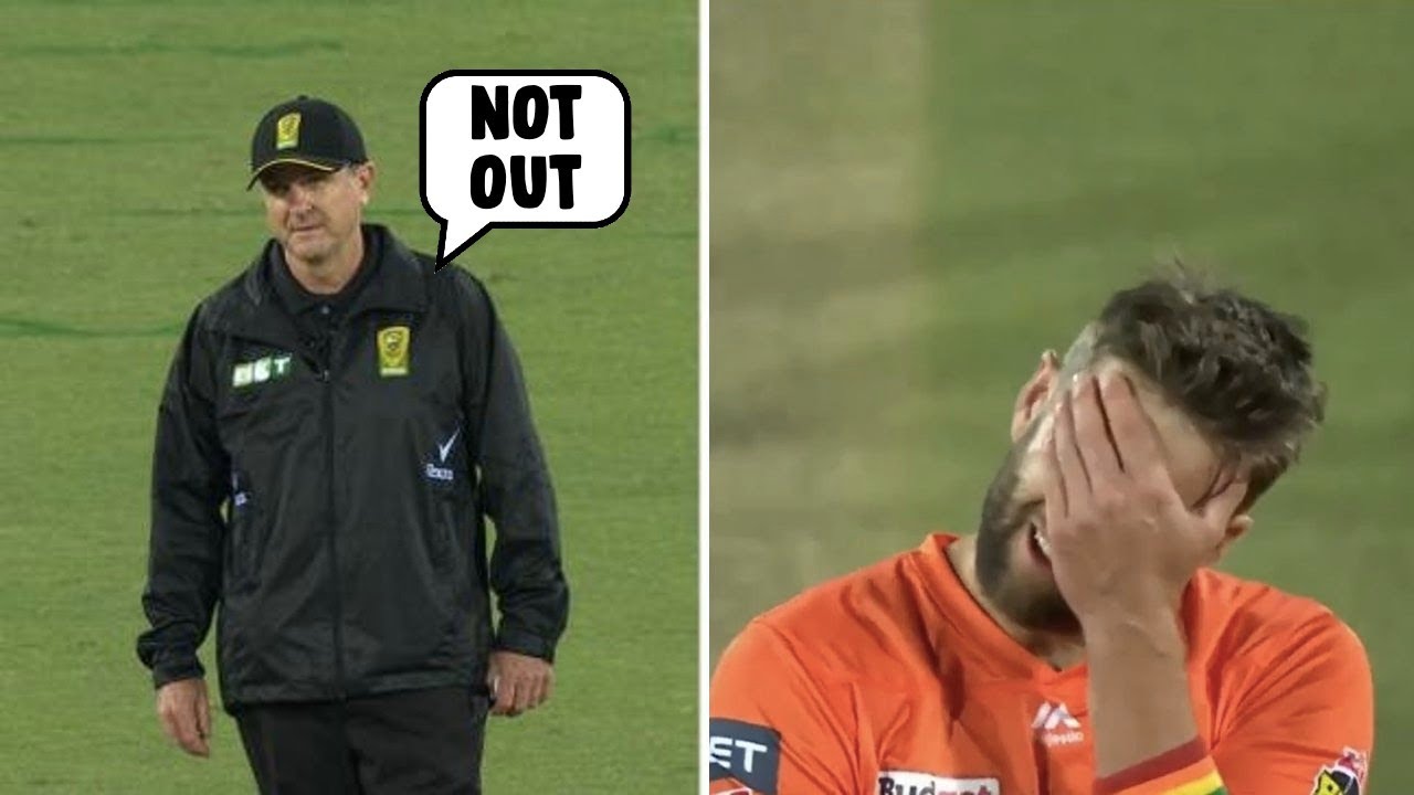 WORST BBL UMPIRING DECISIONS