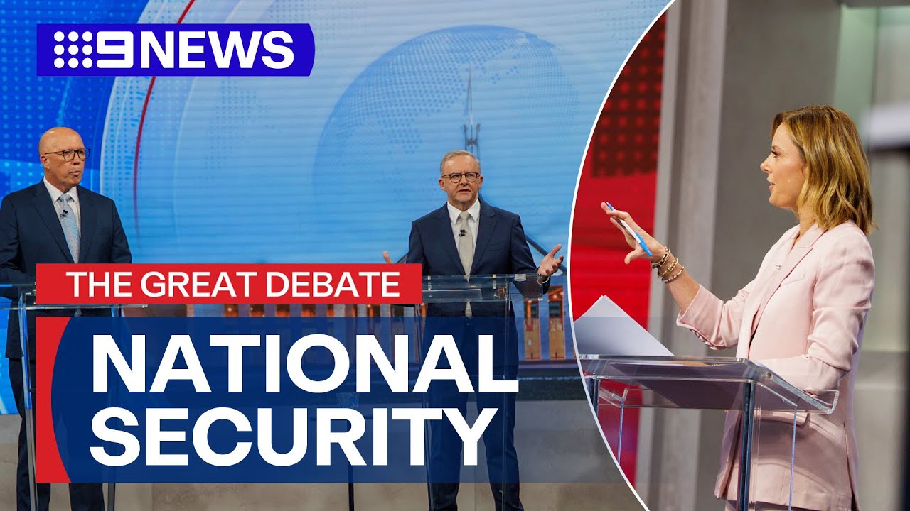 The Great Debate: National security showdown | 9 News Australia