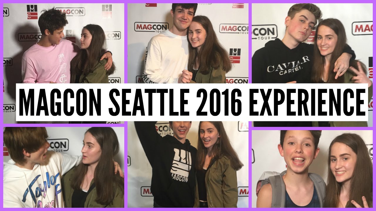 MAGCON BOYS FIGHTING INFRONT OF ME? // Magcon Seattle 2016 Experience ♡