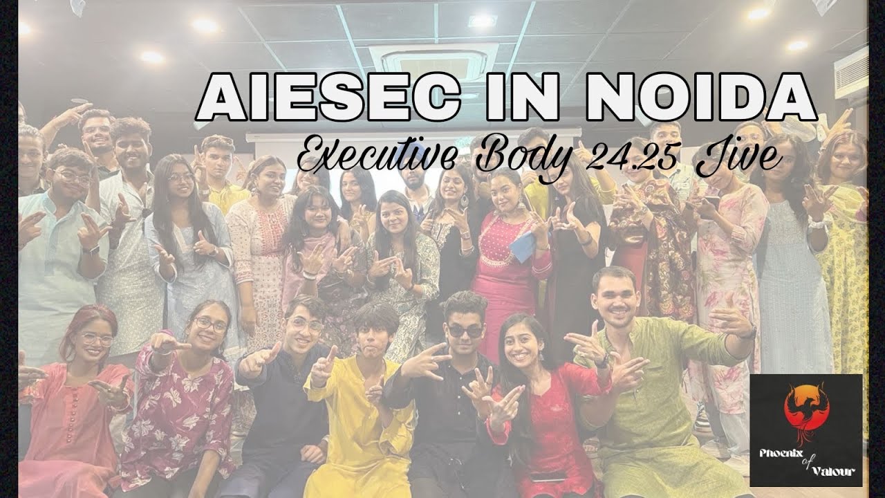 AIESEC in Noida Roll Call/Jive Choo Lo 2024