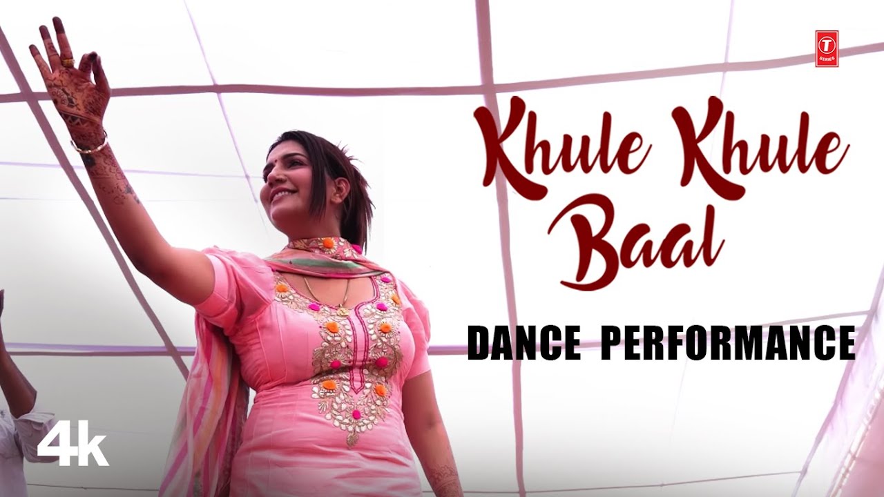 Khule Khule Baal - Sapna Choudhary Dance Performance | Masoom Sharma | New Haryanvi Video