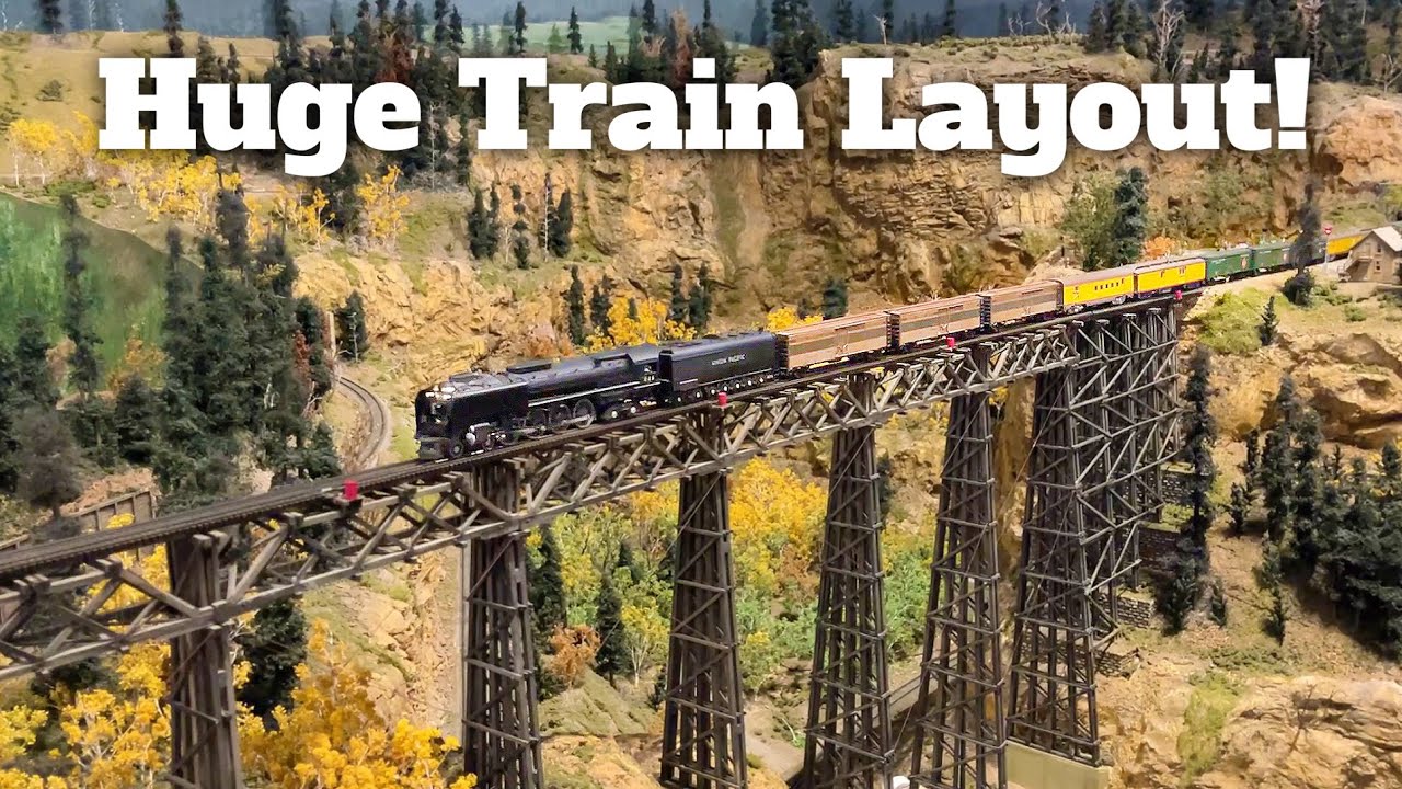 HUGE HO MODEL RAILROAD! - Colorado Model Railroad Museum