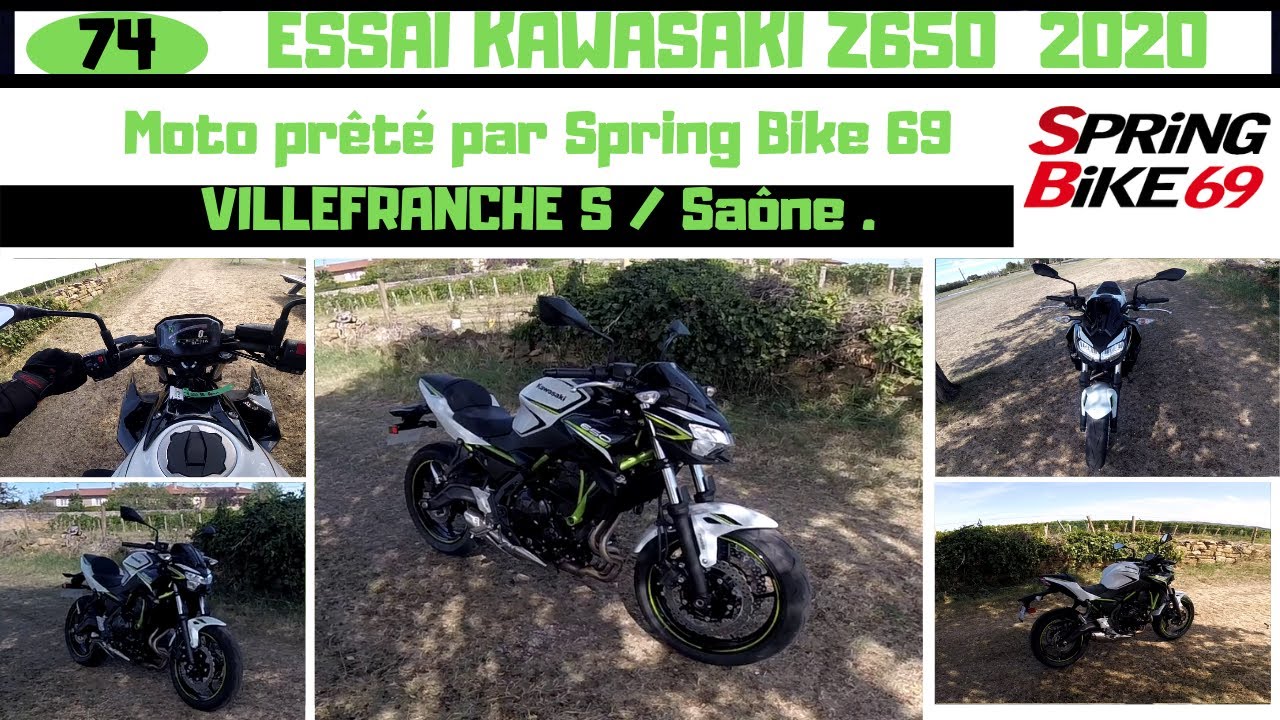 ESSAI KAWASAKI Z650 2020