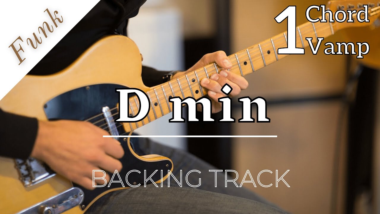 One Chord Backing Track - Funk - D Minor - 100 bpm