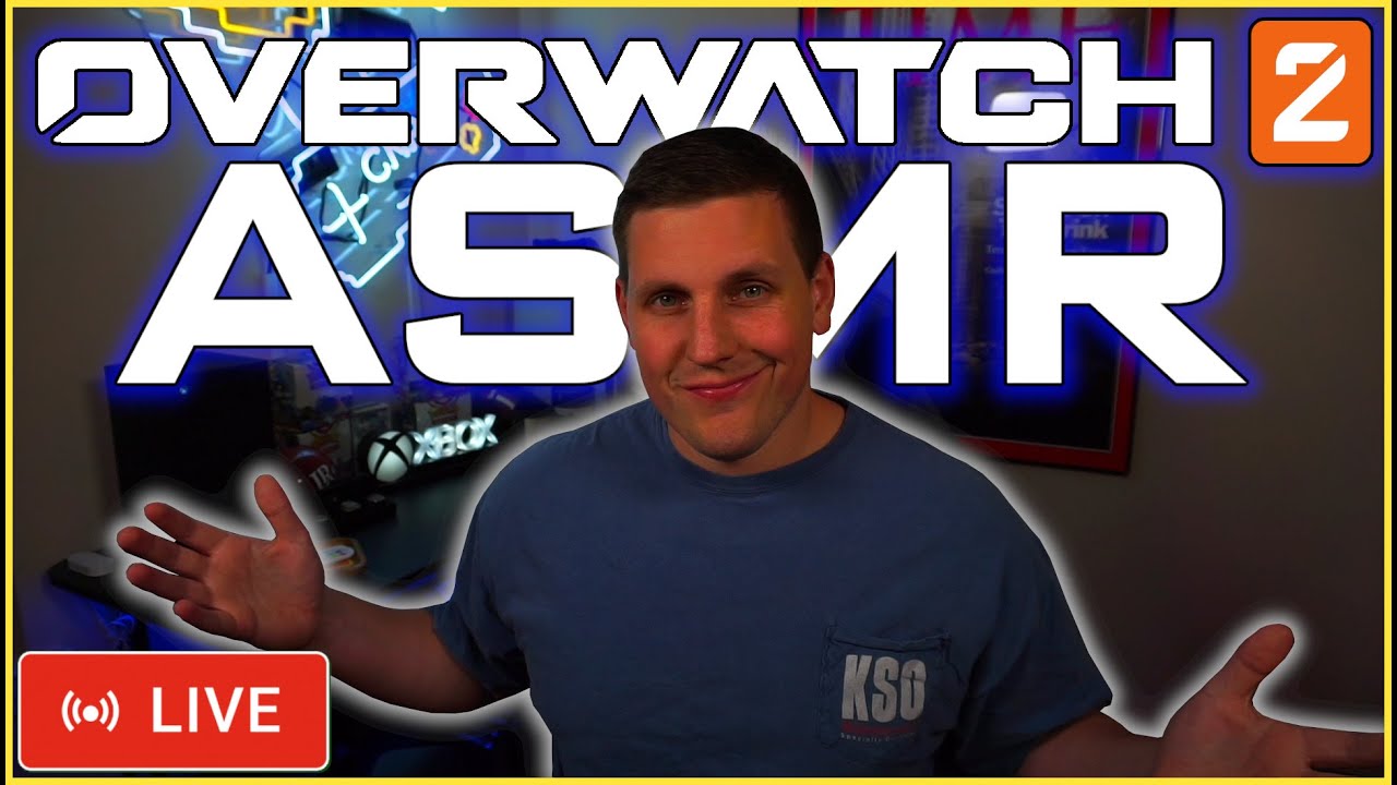 (ASMR) Relaxing Overwatch 2 LIVE! (Keyboard & Mouse Sounds)