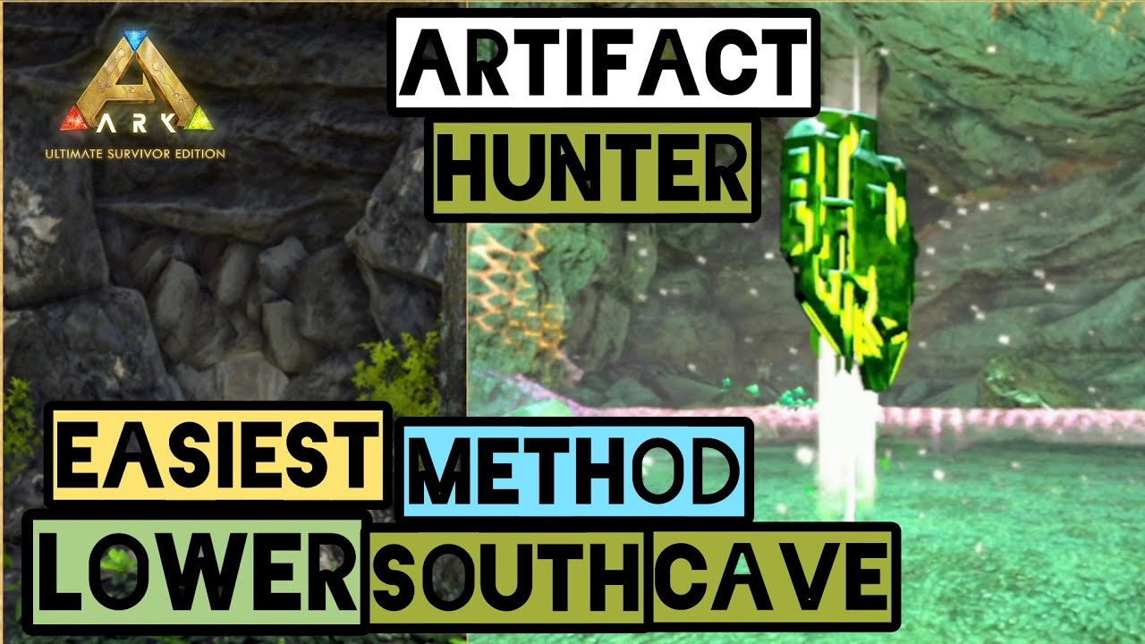 How to Get the Artifact of the Hunter Lower South Cave Ark Mobile | Ark : Ultimate Mobile Edition
