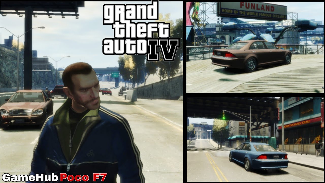 Gta 4 на Poco f7 лучшие настройки GameHub эмулятор