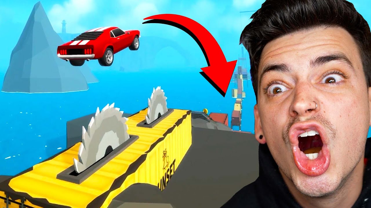 I Did The CRAZIEST CAR STUNTS in Stunt Paradise!