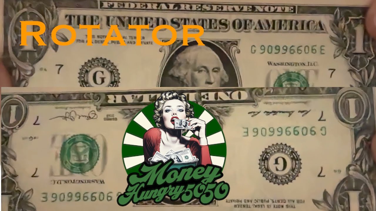 29th Bill Hunt - $1 Hunt & Rotator as the Featured Note