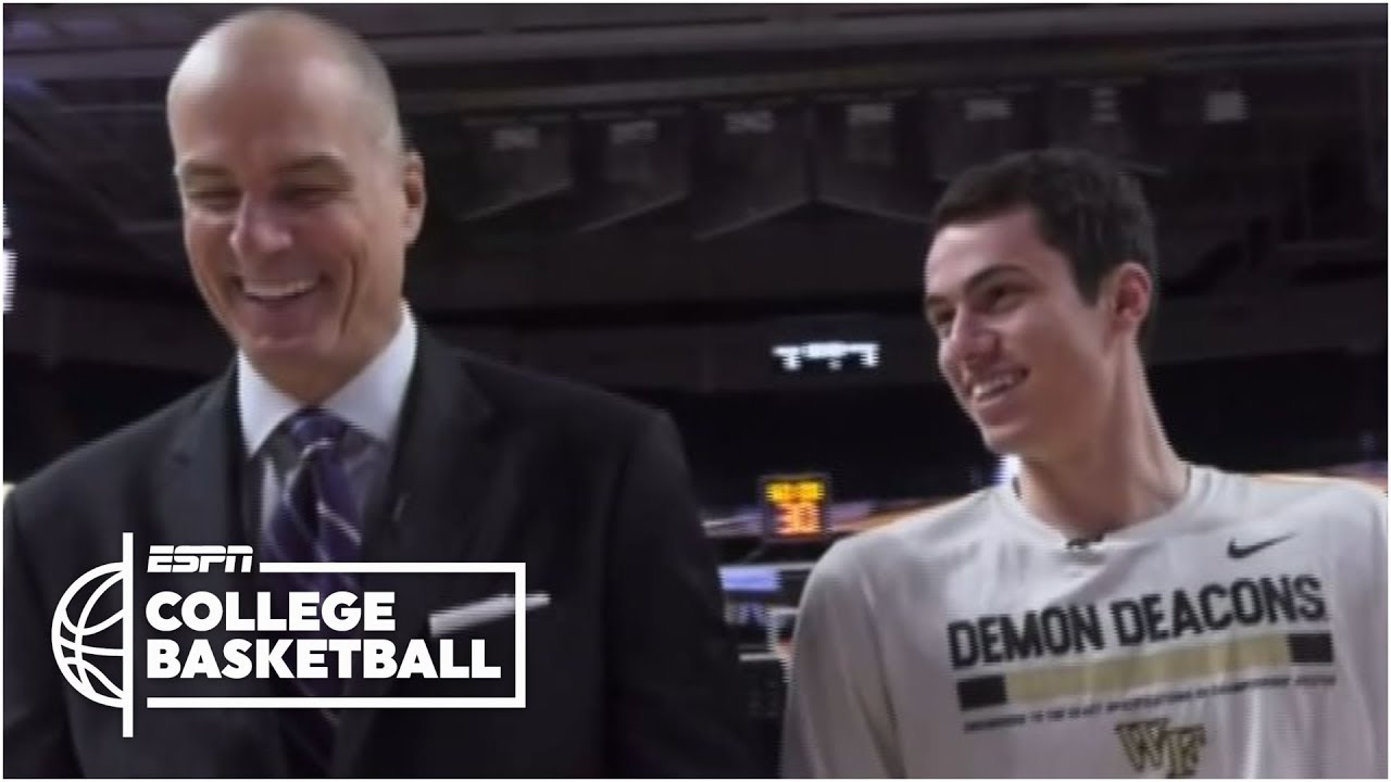 Jay Bilas interviews son on his Wake Forest Senior Day | College GameDay