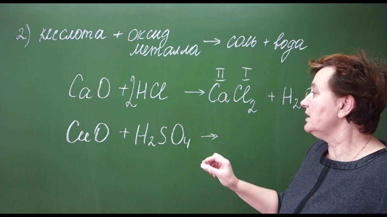 8 класс. Кислоты. Химические свойства разбавленных кислот.