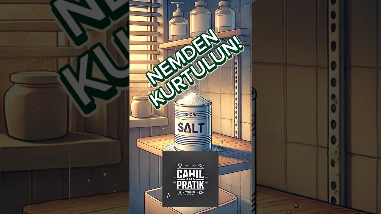 NEMDEN KURTULMANIN PRATİK YOLU #nem #rutubet #k&uuml;f #koku #sağlık #&ccedil;&ouml;z&uuml;m #pratikfikirler #nasılyapılır